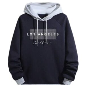 Regular Fit Printed Hoodie for Men | Sweatshirt for Men